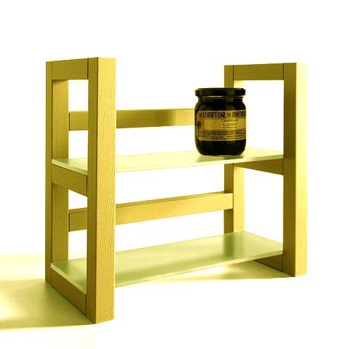 Полка настольная из дерева Дежавин Лимонад (ПСТ/003351)