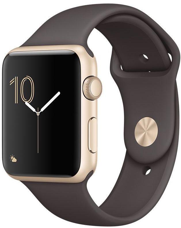 Силиконовый ремешок Band Sport Series for Apple Watch 42/44/45/49mm, Cocoa (серый) (HC)