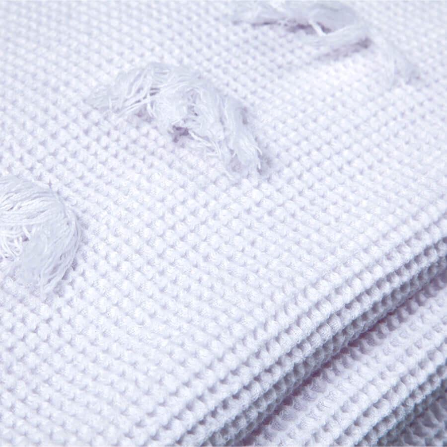 Покривало Penelope-Waffle beyaz 230х250 см Білий (100087) - фото 2 Покривало Penelope-Waffle beyaz 230х250 см Білий (100087) - фото 2