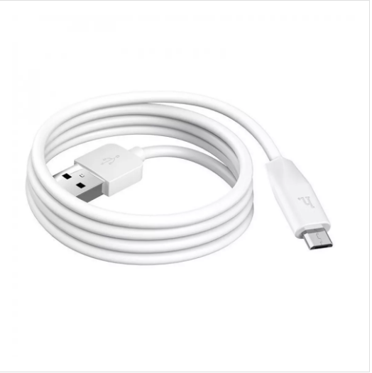 Кабель Hoco X1 silicone USB to Micro USB 2 м White (559915)