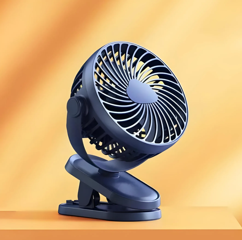 Вентилятор-прищіпка настільний з підставкою та затискачем TGX-210 (2479517713)