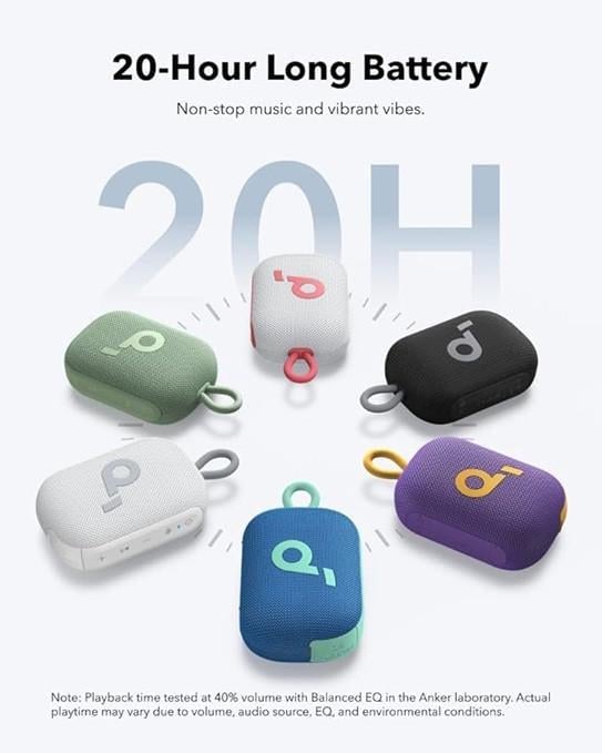 Портативная акустика Anker SoundCore Select 4 Go Белый (7120952)
