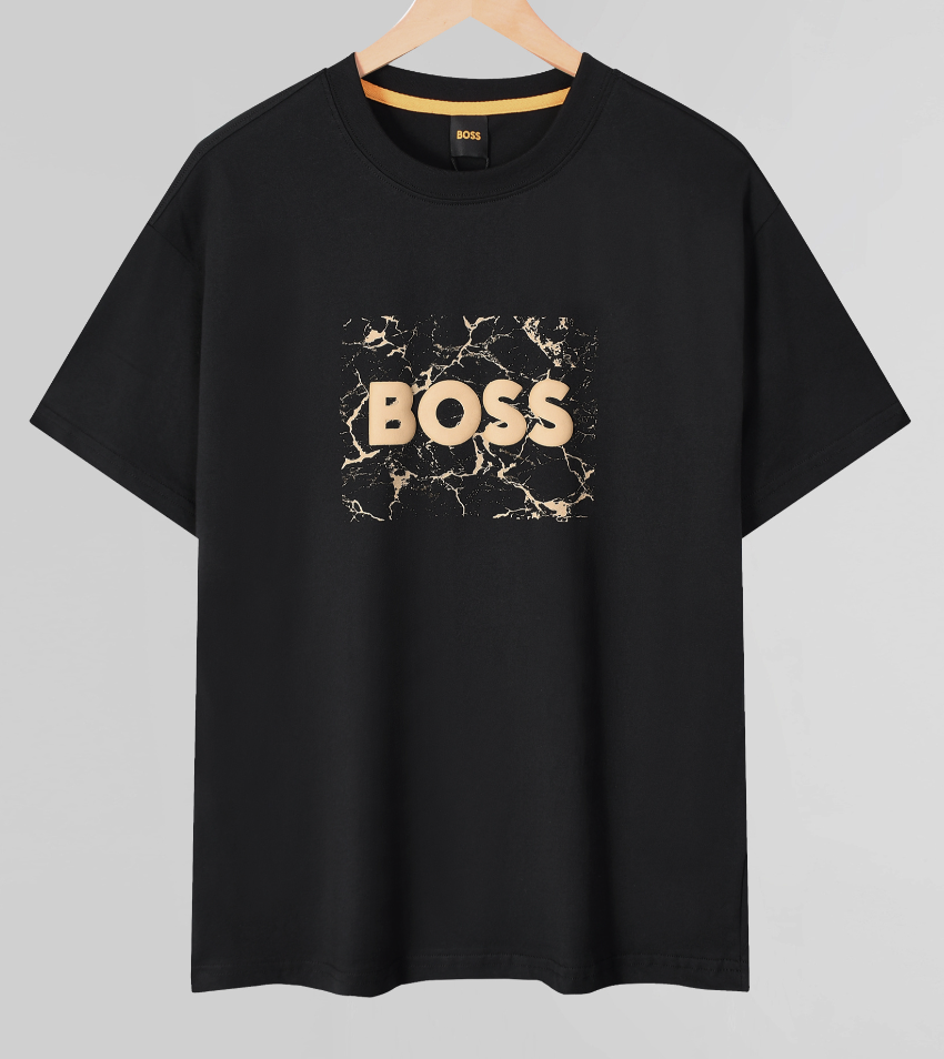 Футболка мужская BOSS Regular Fit Blue Marble Logo T-Shirt L Черный (HB12004.2L) Футболка мужская BOSS Regular Fit Blue Marble Logo T-Shirt L Черный (HB12004.2L)