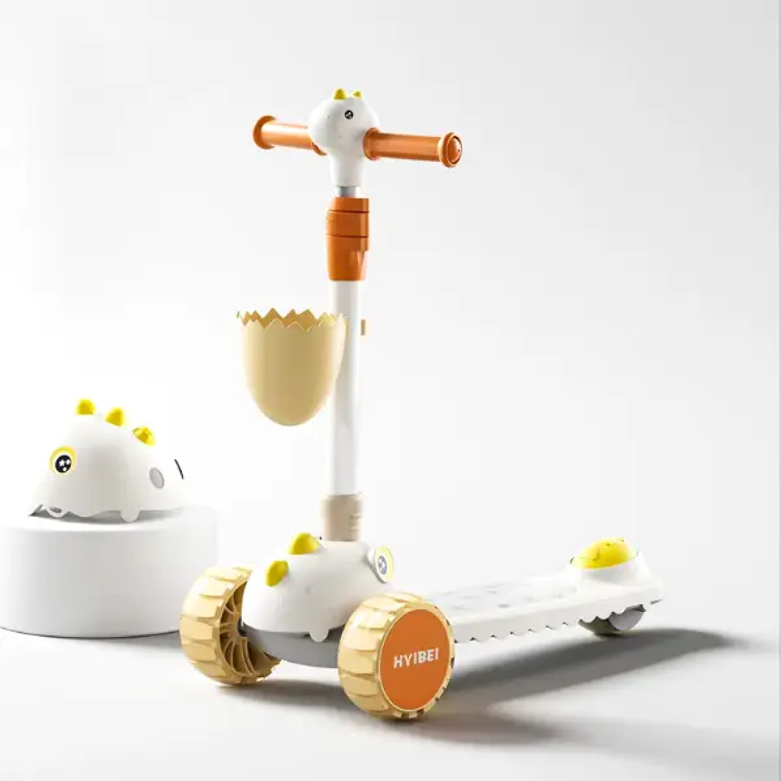 Самокат детский CITY LINE 6in1 K2 + helmet Бежевый