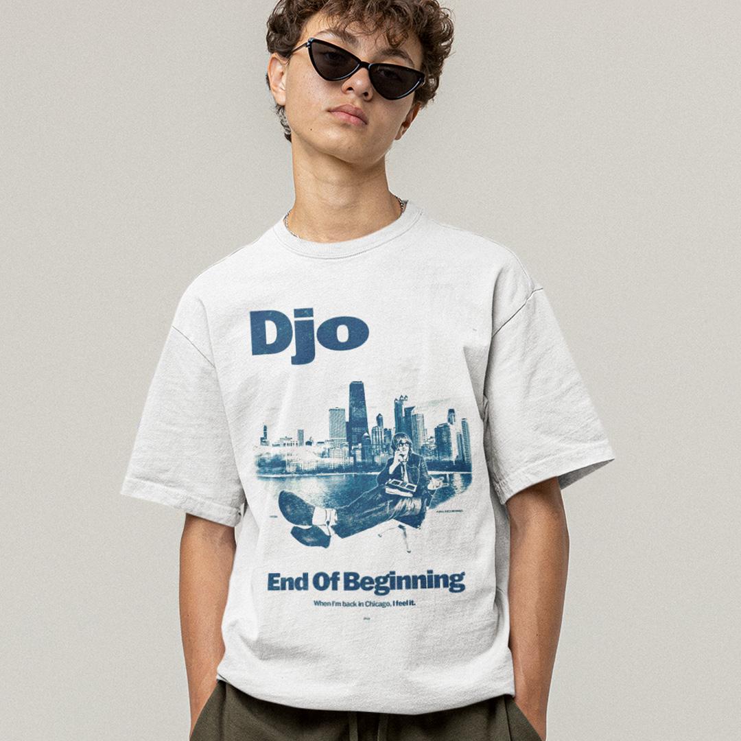 Футболка унисекс Djo End of Beginning 3XL Белый (00000008083)