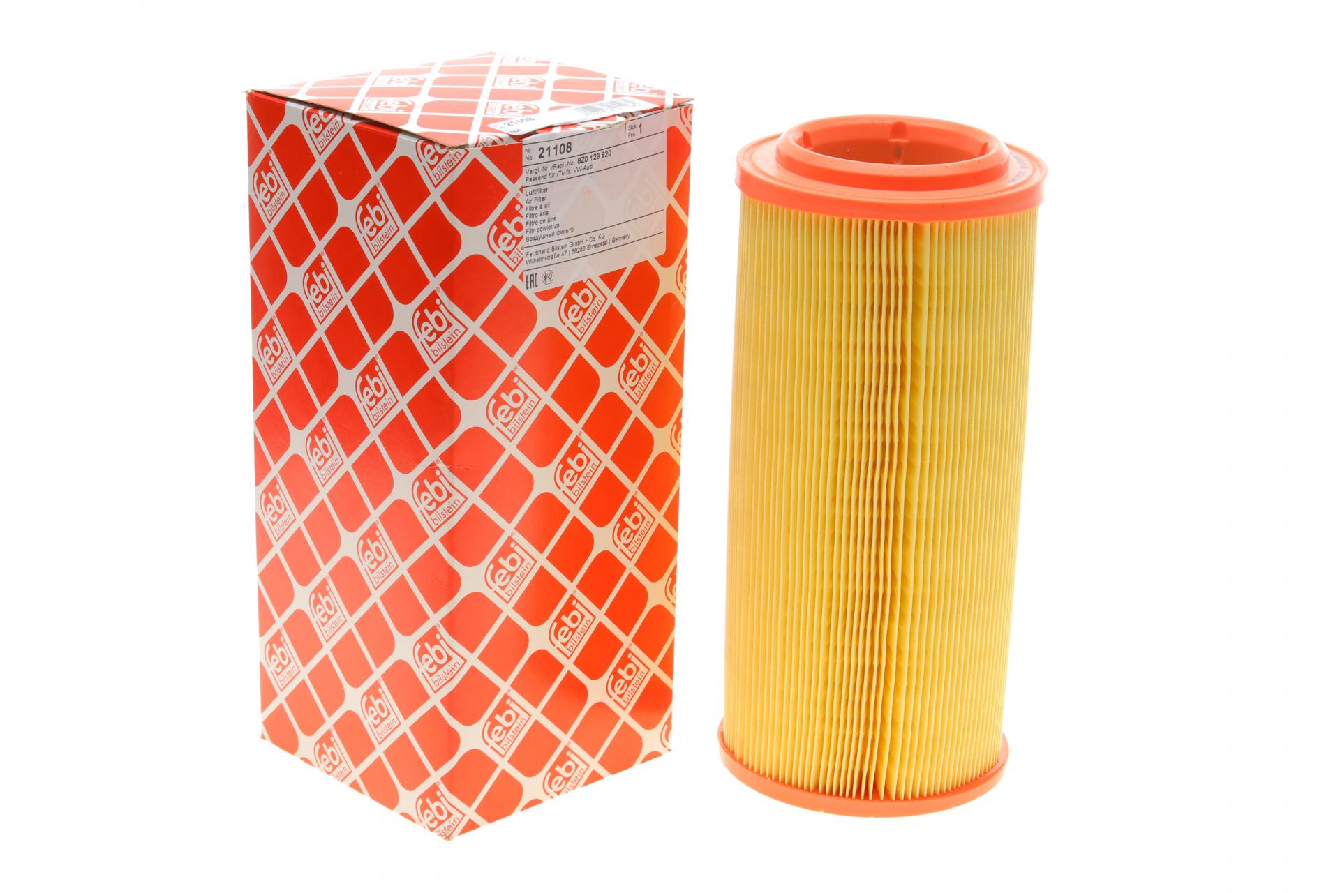 Фильтр воздушный FEBI BILSTEIN для VW Lupo/ Polo 1,4/1,4TDI/1,7/1,9SDI 98-05- (21108)