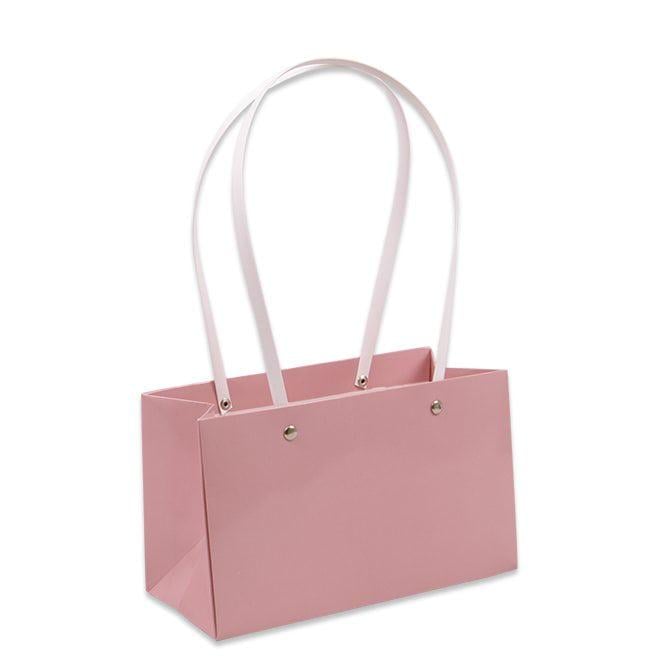 Паперова сумочка для квітів Flora 5 шт. Пудровий (29773) Паперова сумочка для квітів Flora 5 шт. Пудровий (29773)