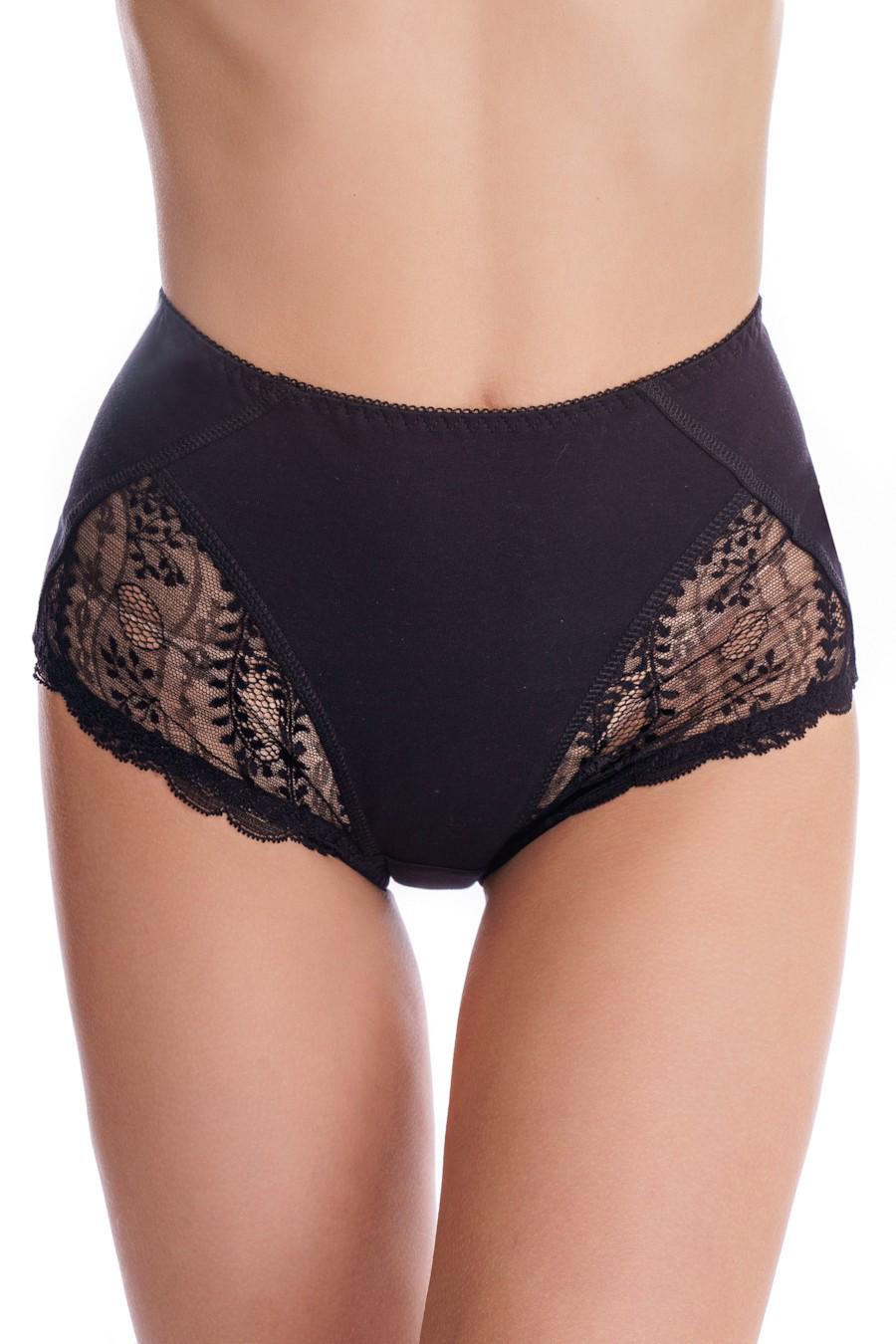 Трусики слип Fleri р. 6/XXL Черный (75166)