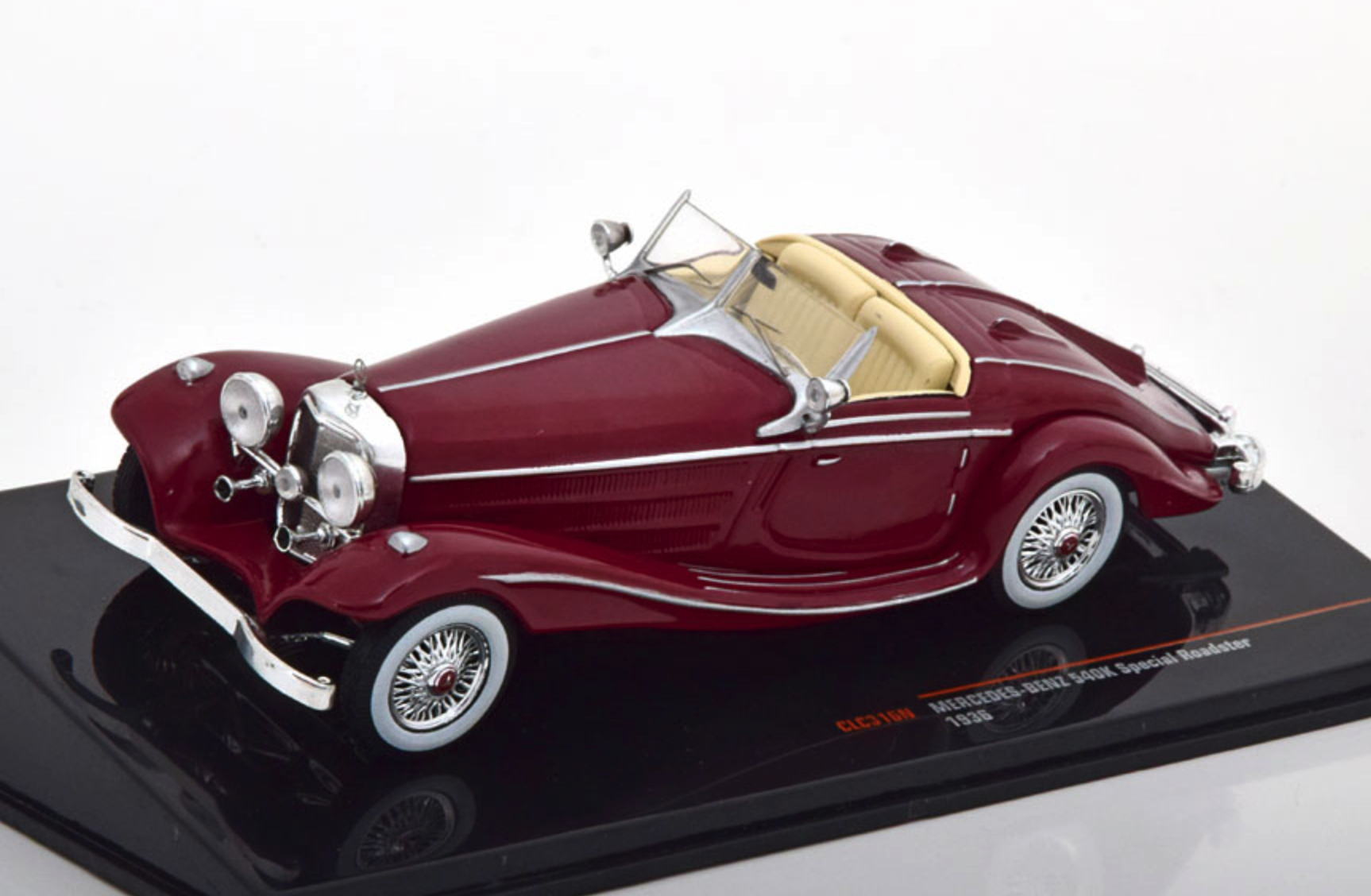 ミニカー Mercedes-Benz 500KTypSpecialroadster1/18 ᐉ Модель автомобіля IXO 1:43 Mercedes-Benz 500K Roadster Spezial