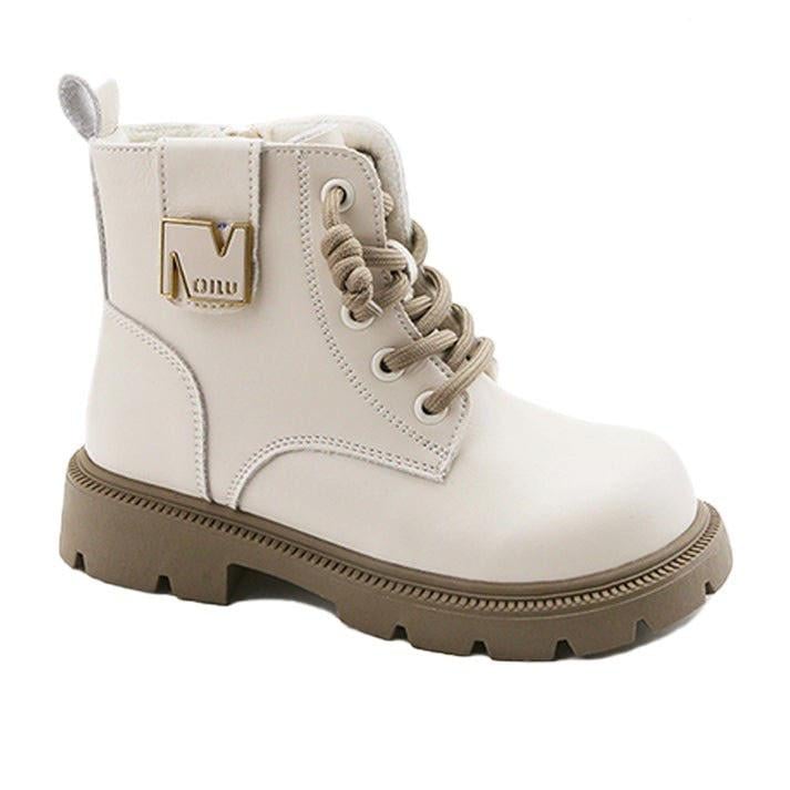 Ботинки демисезонные для девочек Apawwa N646-6/33 р. 33 Молочный