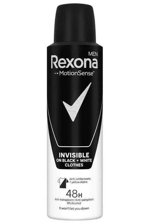 Дезодорант-антиперспирант Rexona Men Invisible on Black+White Clothes 150 мл (6027)