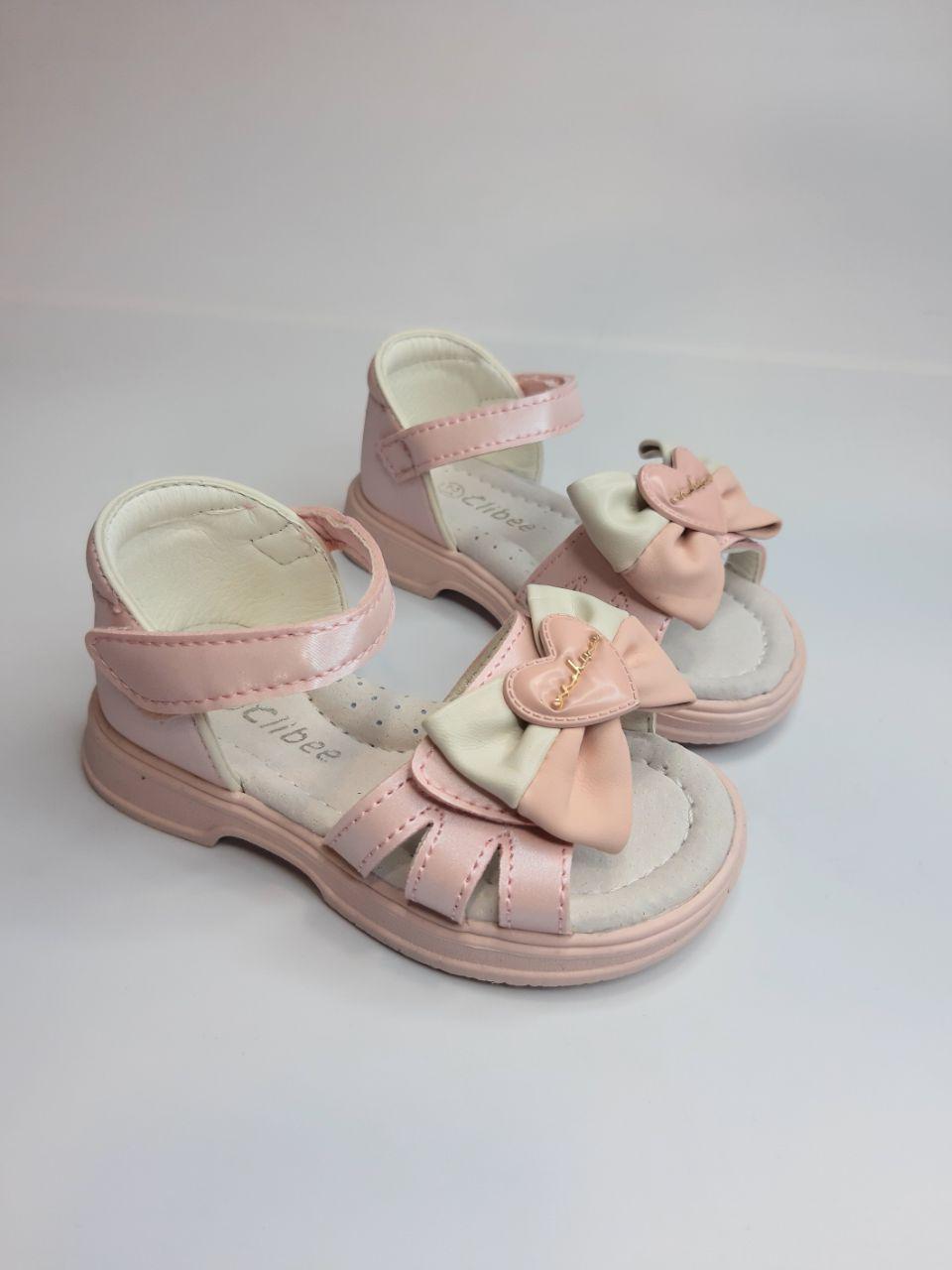 Босоножки для девочки Clibee р. 26 16,2 см Розовый (351-1 pink)