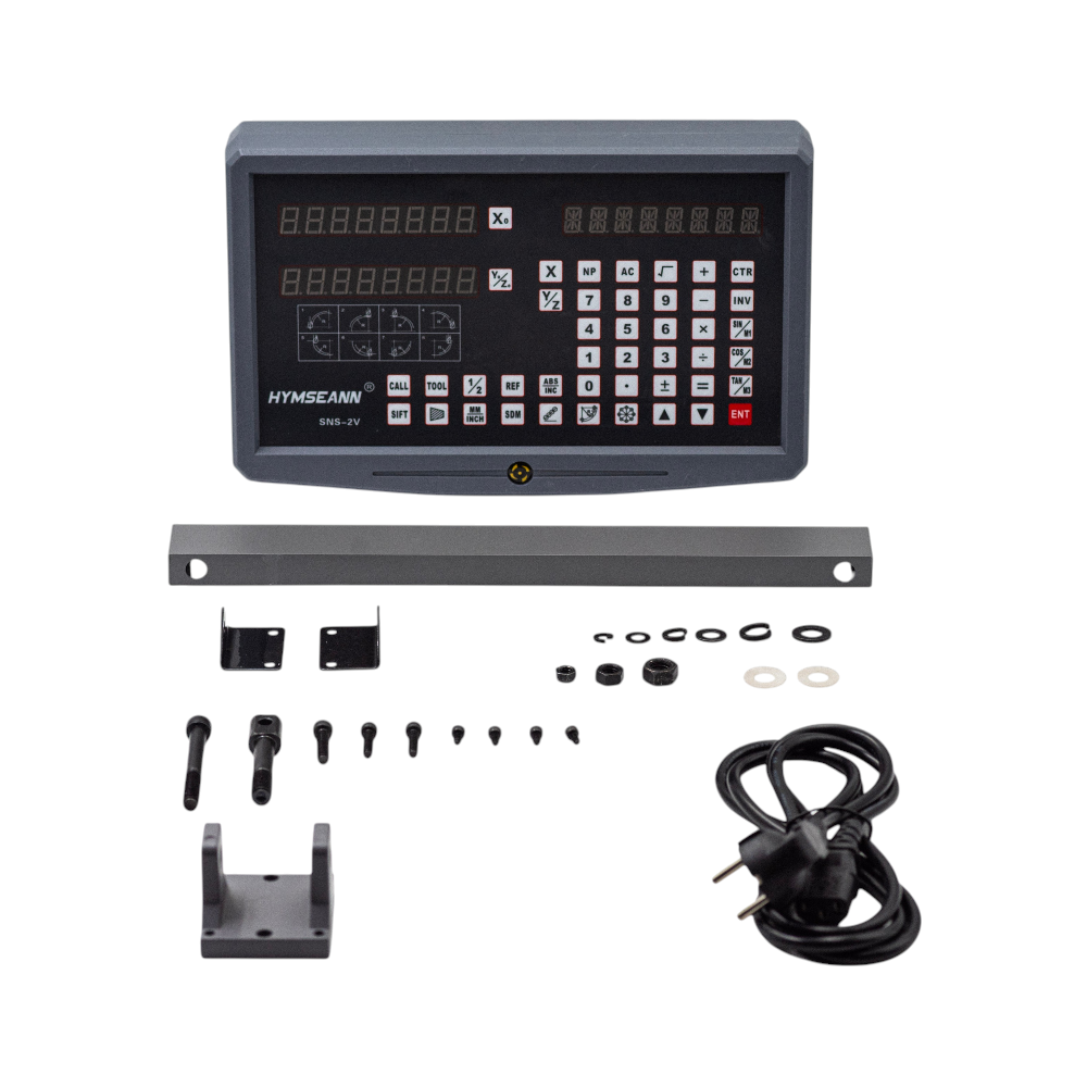Система цифрової індикації УЦІ HYMSEANN SNS-2V DRO для металообробних верстатів