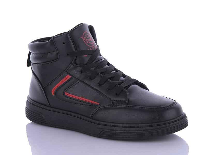 Кроссовки мужские Swin 2049 экокожа р. 44 Черный