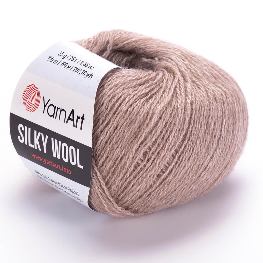 Пряжа YarnArt Silky Wool 337 Беж (6188)