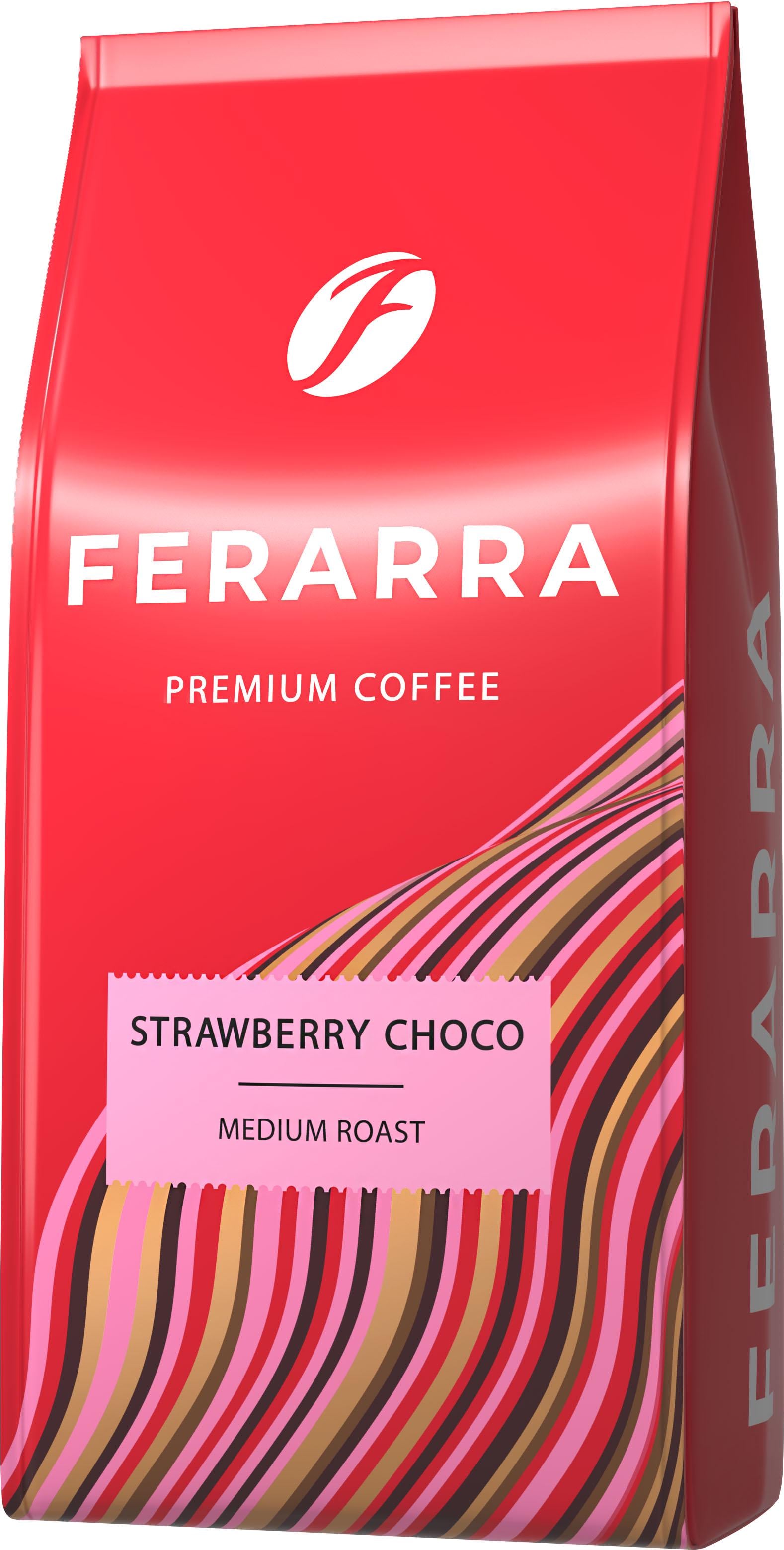 Кава в зернах Ferarra Strawberry Choco 1 кг (4823115404268)