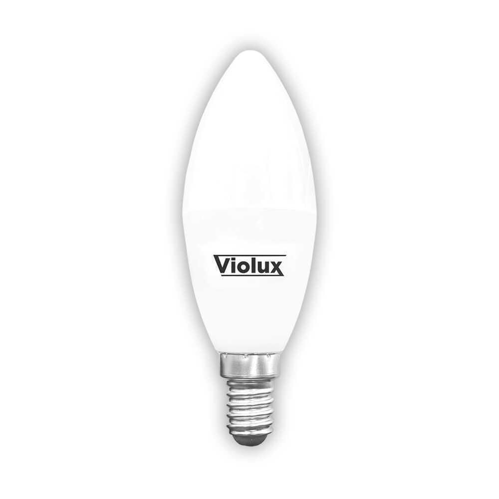 Лампа светодиодная Violux QUANTUM C37 8W E14 4000K (814330)