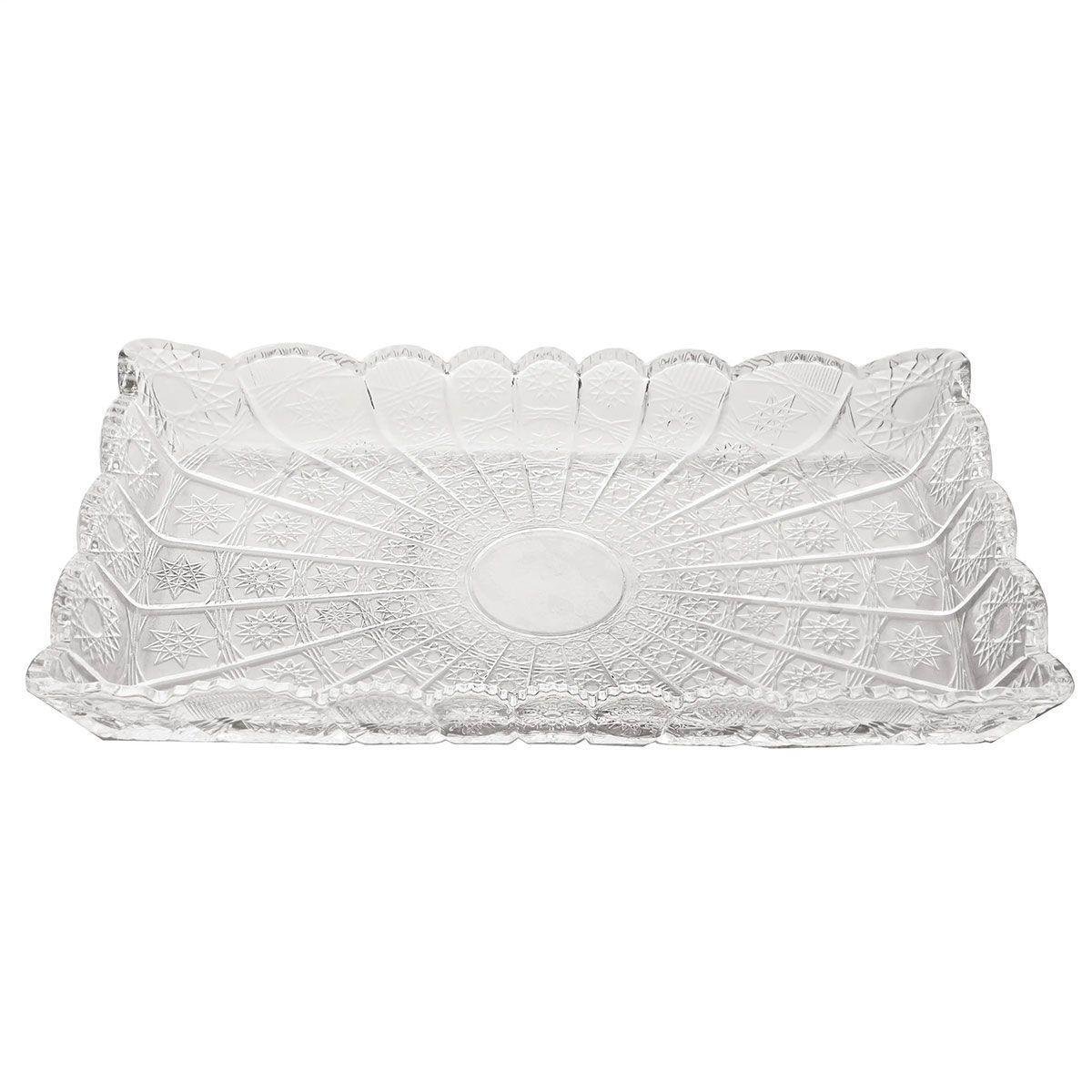 Страва для закусок Lirmartur скляна 28,6x16,5x3 см (5972) - фото 2 Страва для закусок Lirmartur скляна 28,6x16,5x3 см (5972) - фото 2