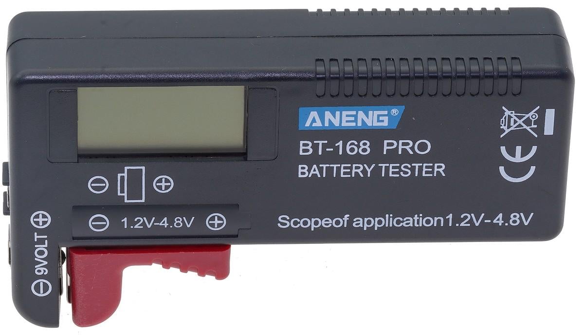 Цифровой тестер батареек ANENG BT-168 PRO (ins378) Цифровой тестер батареек ANENG BT-168 PRO (ins378)