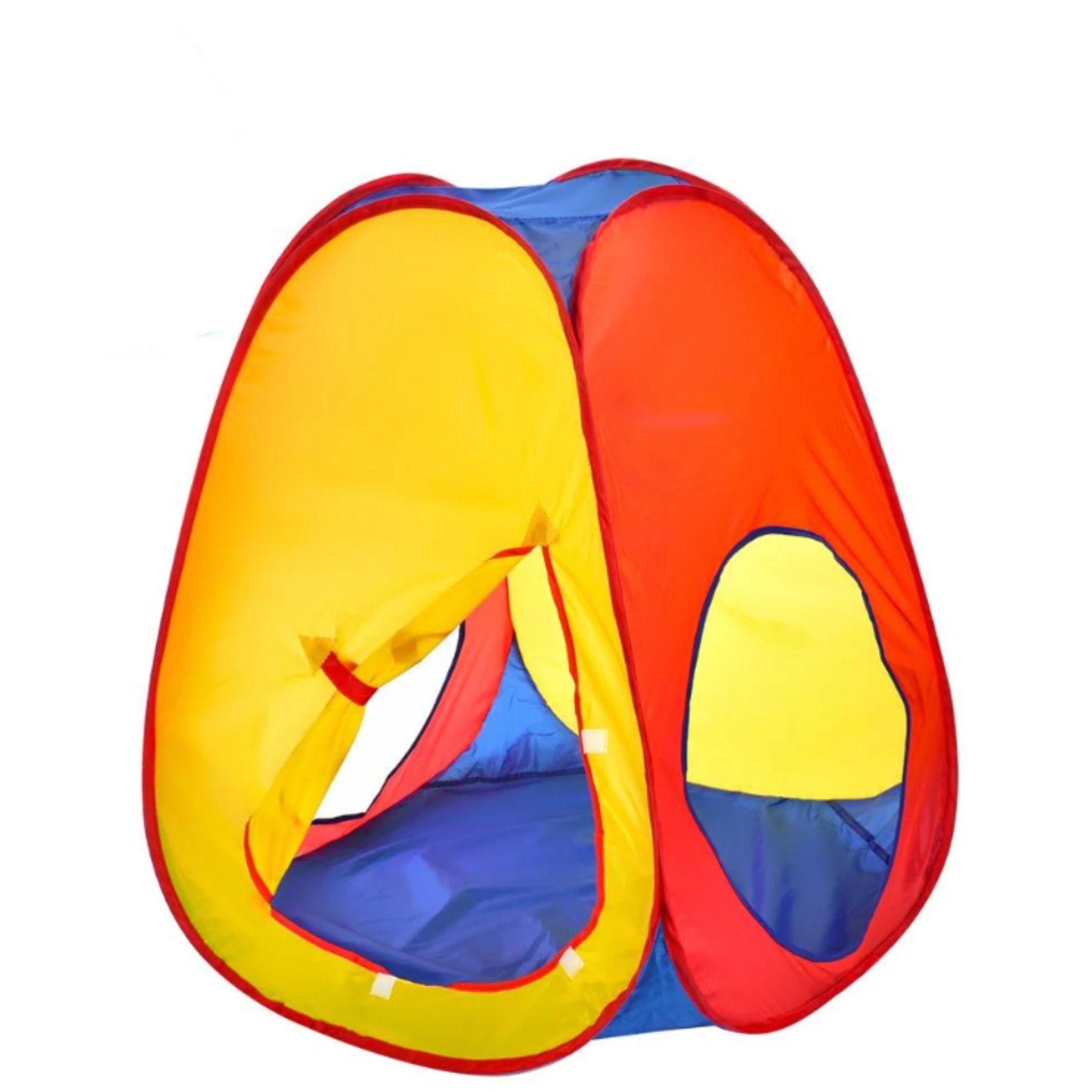 Палатка игровая Play Smart Мир веселья складная пирамида (М0040) Палатка игровая Play Smart Мир веселья складная пирамида (М0040)