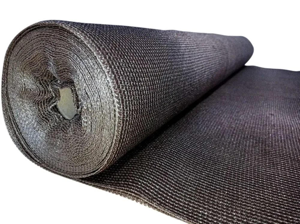 Сітка затіняюча Growtex для парканів 110 г/м2 2х10 м Графіт