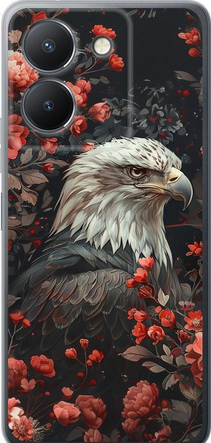 Чехол на Vivo Y36 4G Цветочный страж (6102u-3418-42517)