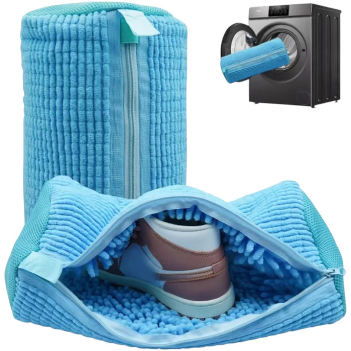 Мешок для стирки обуви Lazy people микрофибра Голубой (1011060-LightBlue) - фото 6 Мешок для стирки обуви Lazy people микрофибра Голубой (1011060-LightBlue) - фото 6