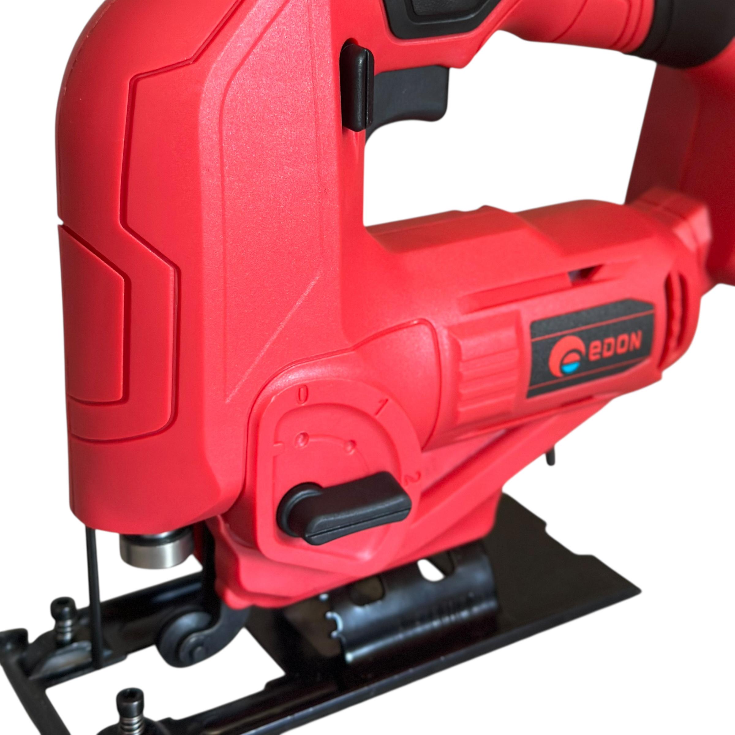 Лобзик аккумуляторный Edon OAF21-JB 2 АКБ 21V 2Ah кейс/ЗУ - фото 5 Лобзик аккумуляторный Edon OAF21-JB 2 АКБ 21V 2Ah кейс/ЗУ - фото 5