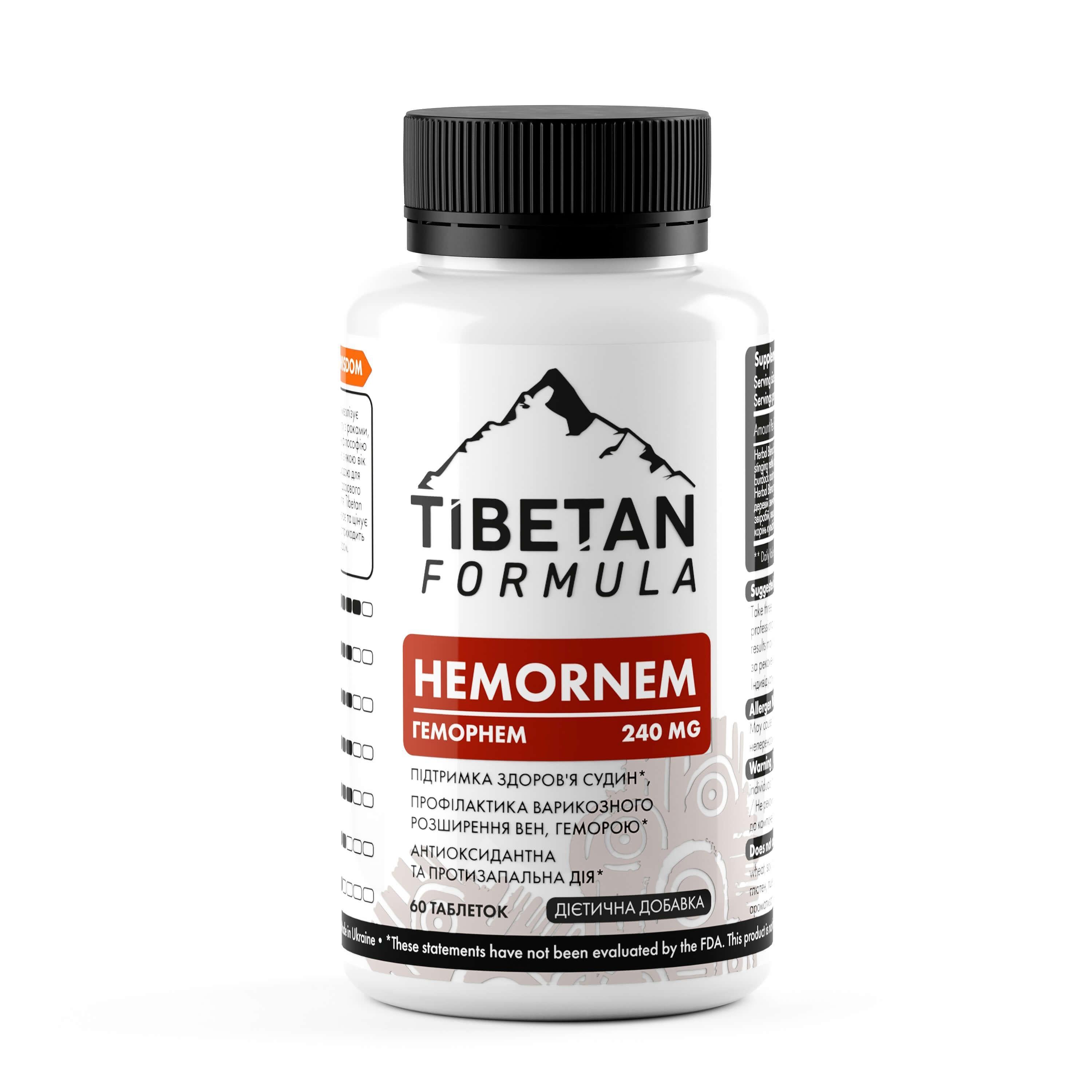 БАД Tibetan formula Геморнем 60 табл. (1004682619)