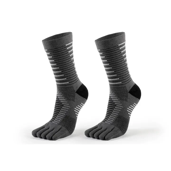 Носки Meikan с раздельными пальцами для спорта бега трекинга р. 37-40 Серый (134643) Носки Meikan с раздельными пальцами для спорта бега трекинга р. 37-40 Серый (134643)