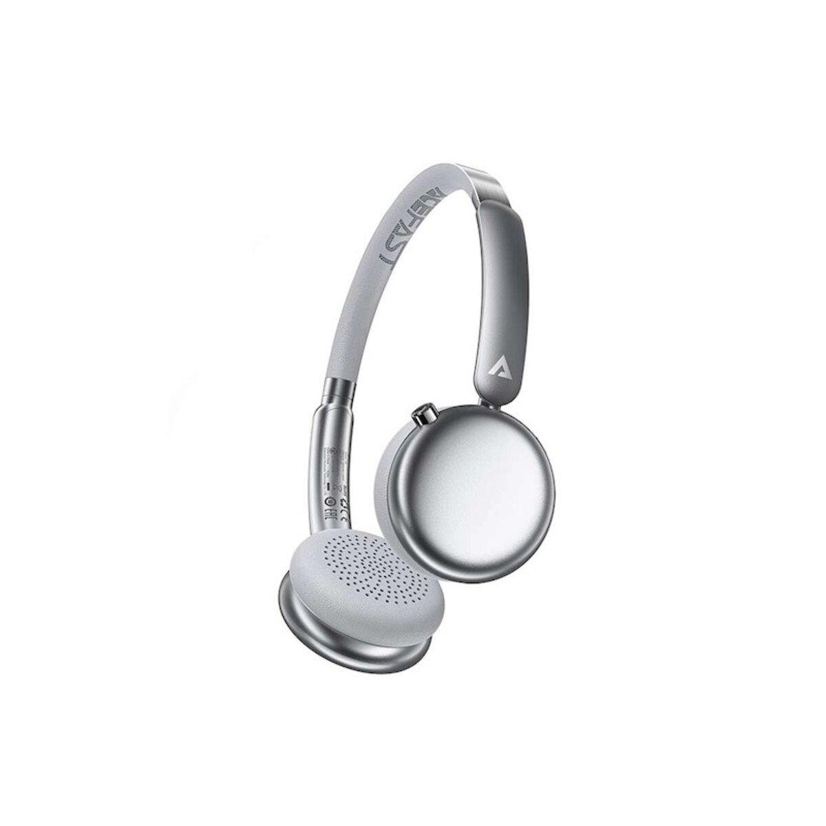 Навушники бездротові ACEFAST H8 Active Noise Cancelling Wireless Headset BT5.4 500 mAh Silver (6974316284291) Навушники бездротові ACEFAST H8 Active Noise Cancelling Wireless Headset BT5.4 500 mAh Silver (6974316284291)