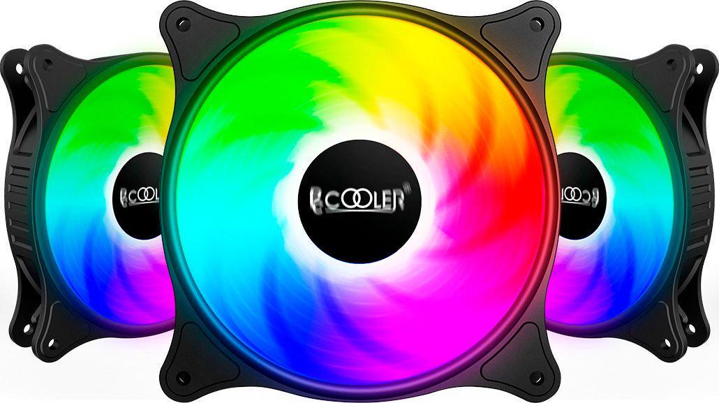 Набір вентиляторів PcCooler FX 120 ARGB BK 3in1 120 мм 3pcs Pack