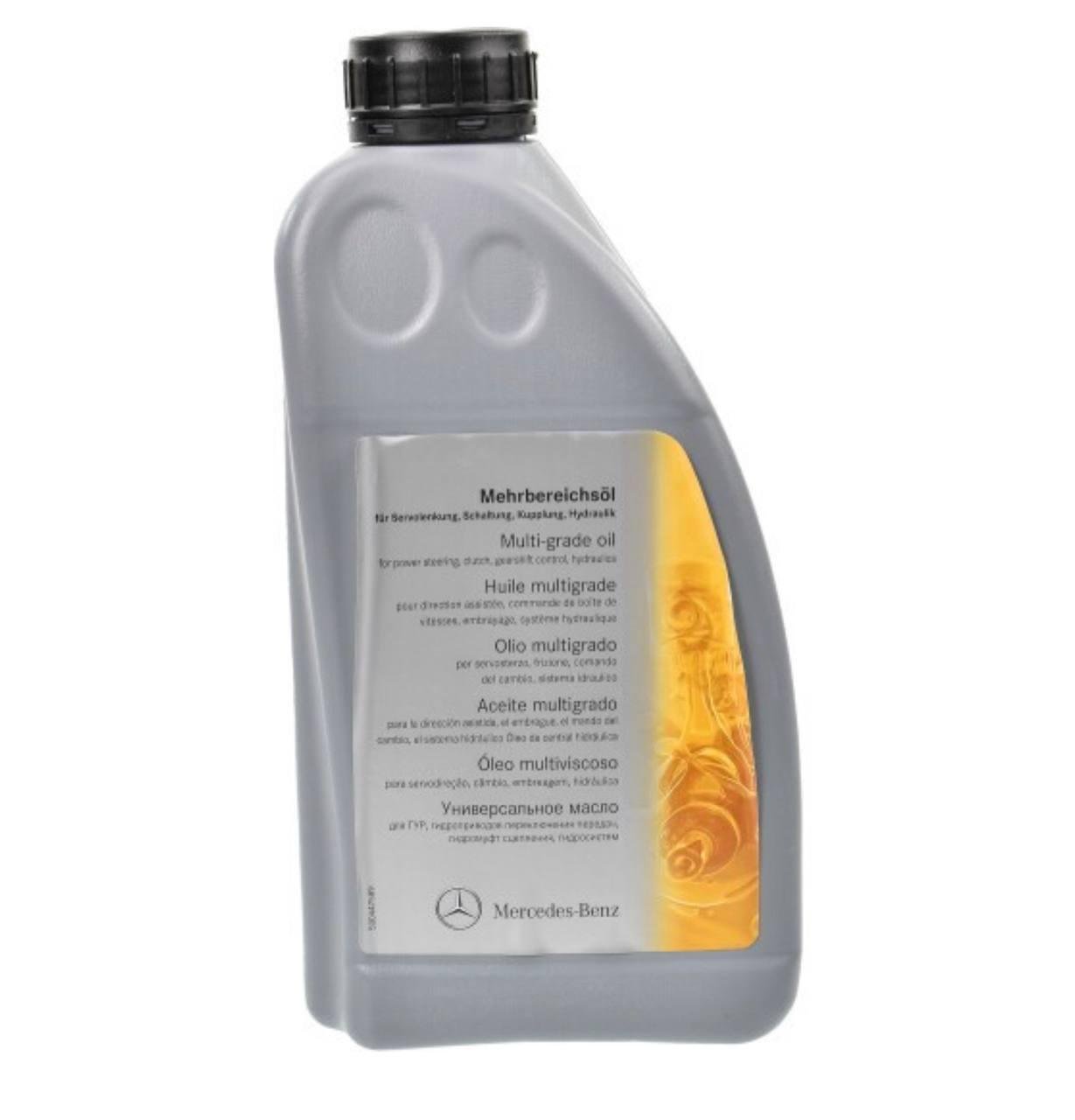 Трансмісійне мастило Mercedes-Benz Multi-grade oil 345.0 1 л (A001989240313) Трансмісійне мастило Mercedes-Benz Multi-grade oil 345.0 1 л (A001989240313)