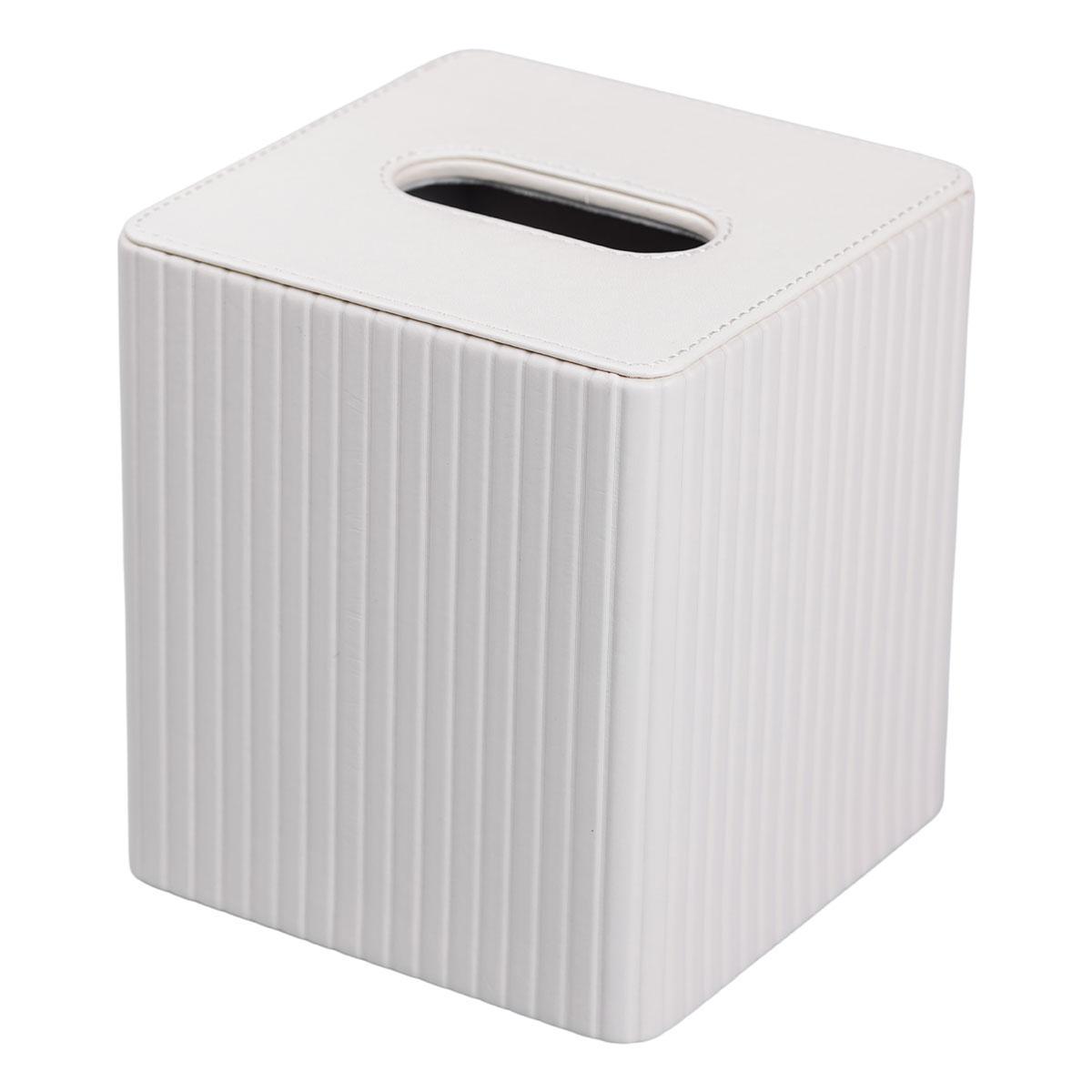 Серветниця з екошкіри квадратна HP-3-201BE 13х13х14,5 см Бежевий (A-033500) - фото 3 Серветниця з екошкіри квадратна HP-3-201BE 13х13х14,5 см Бежевий (A-033500) - фото 3