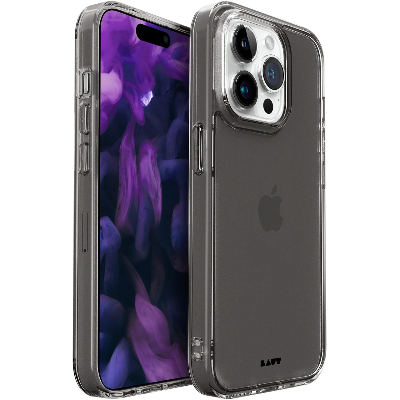 Чехол накладка Laut Crystal-X for iPhone 15 Pro Max, Clear Black (L_IP23D_CX_UB)