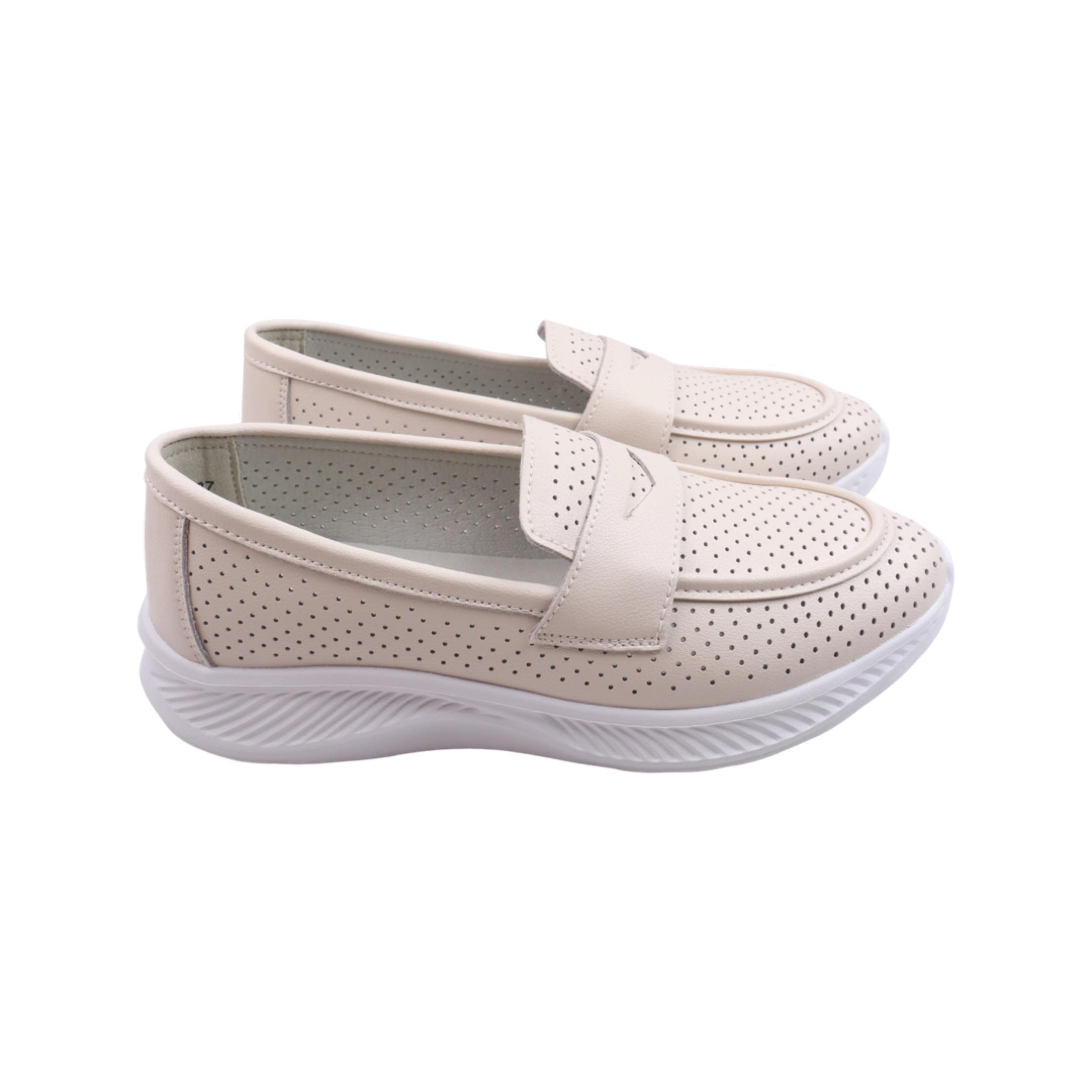 Туфли женские Li Fexpert из кожи р. 36 Молочный (1167-23LTCP)