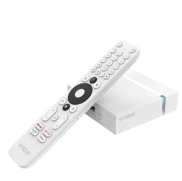 Смарт-приставка Strong LEAP-S3 V2 VIP client Android Google TV Box c поддержкой Premium media контента/с сертификатами Netflix