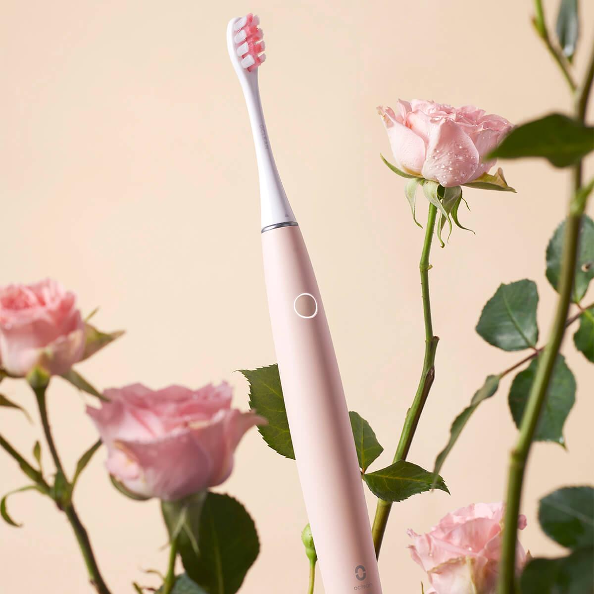 Электрическая зубная щетка Oclean Air 2 Electric Toothbrush Pink - фото 2 Электрическая зубная щетка Oclean Air 2 Electric Toothbrush Pink - фото 2