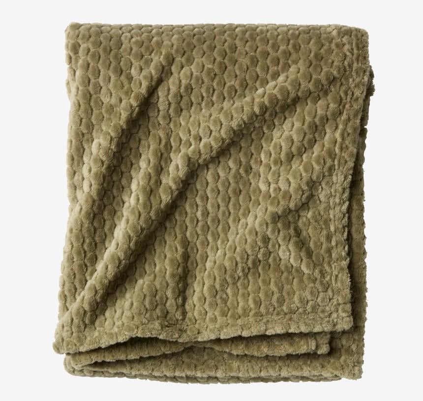 Плед флисовый 130x160 см Зеленый