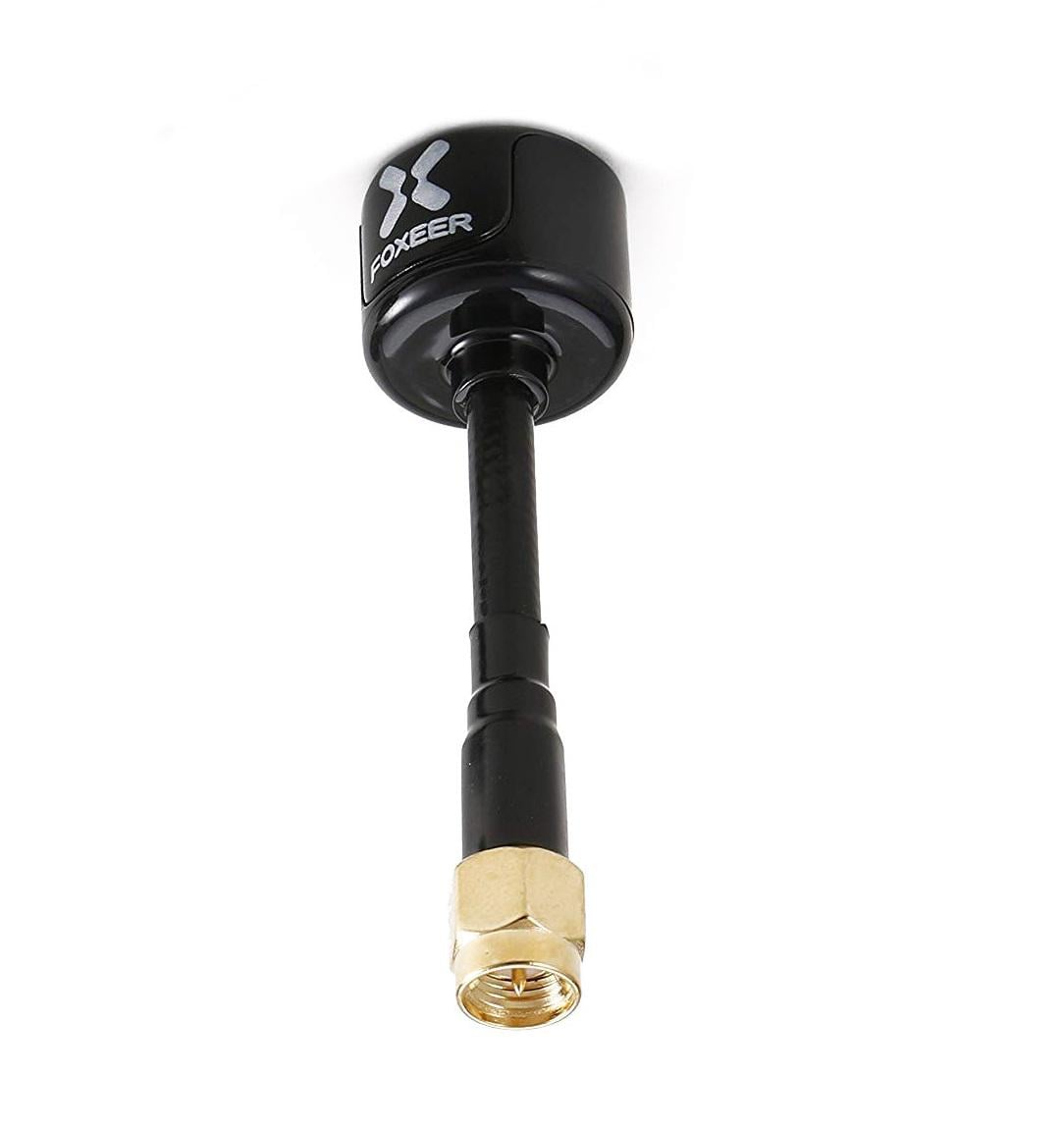 Антенна FOXEER Lolipop V4 2,6Dbi SMA-Male RHCP 5,8G прямой для FPV дронов 60 мм Черный (00-00023403)