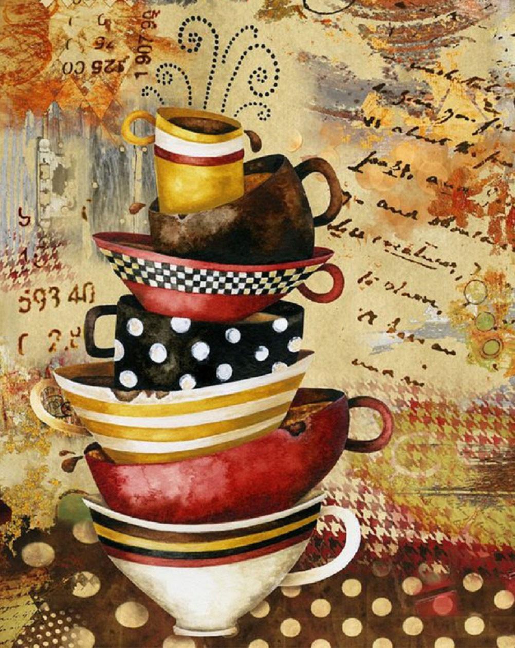 Алмазна мозаїка Чашечки 40x50 см (DM.121)