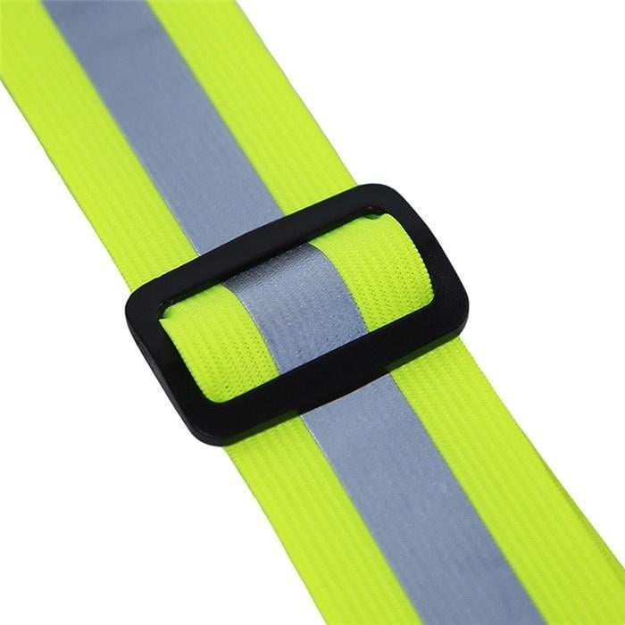 Світловідбивний жилет для велосипедиста "Reflective Suspenders Belt" Салатовий (1009328-LightGreen-1) - фото 4