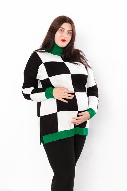 Туніка жіноча для вагітних Носи своє M Зелений (43440-v0)