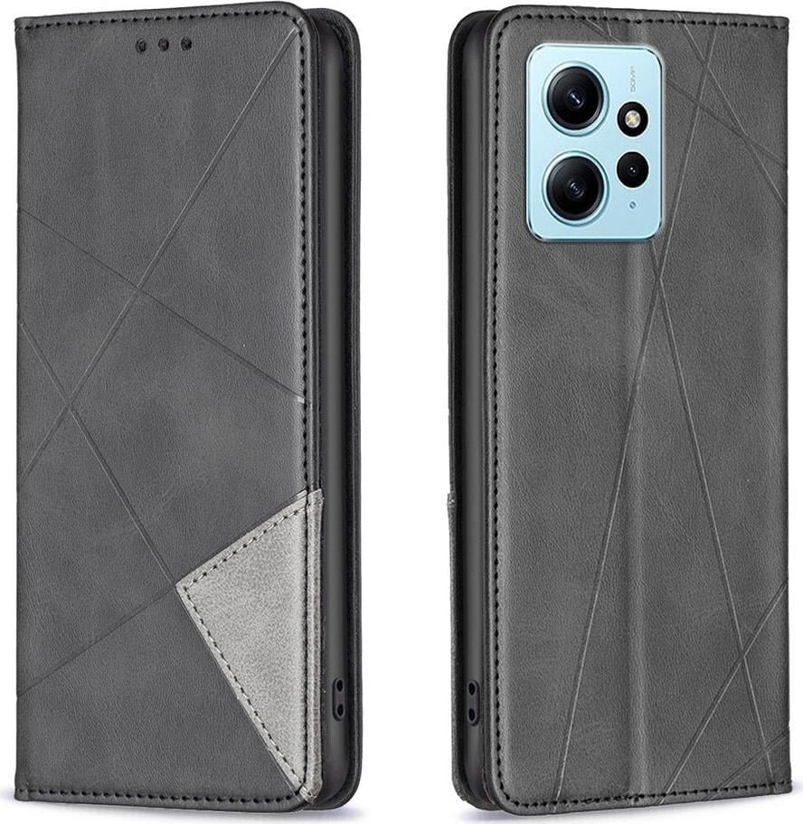 Чохол книжка SHLab Prisma Xiaomi Redmi Note 12 4G Black (36328-2B) Чохол книжка SHLab Prisma Xiaomi Redmi Note 12 4G Black (36328-2B)