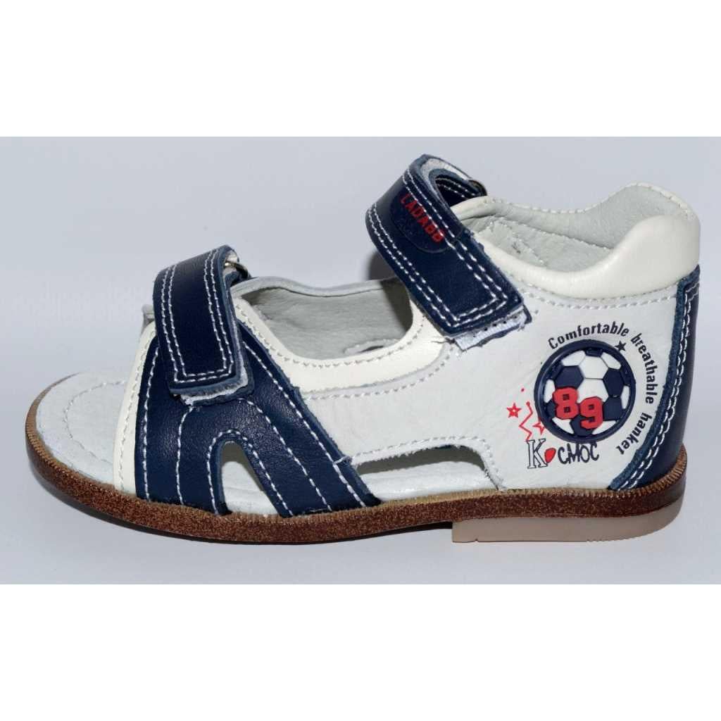 Босоножки для мальчика Ladabb 109-44-01 р. 21 13,7 см Синий