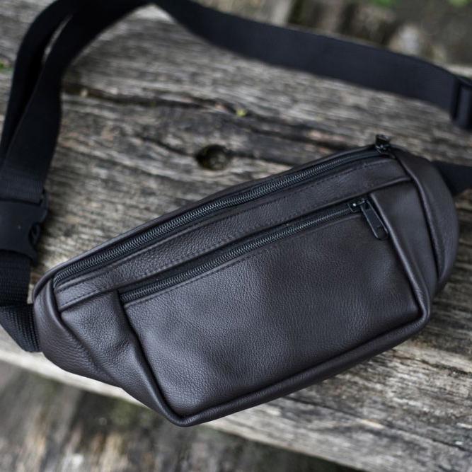 Бананка мужская из натуральной кожи Бананка мужская из натуральной кожи