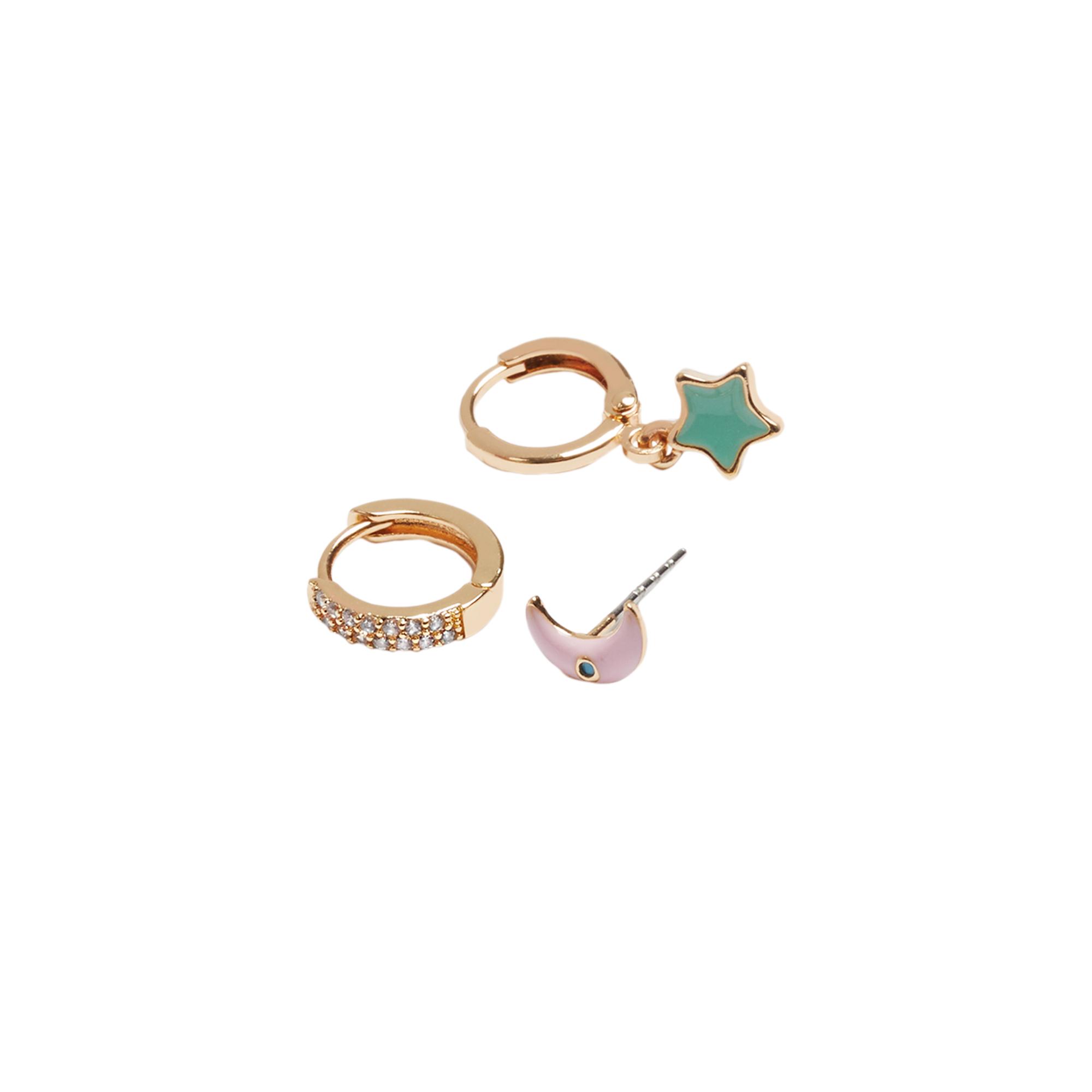 Женские серьги Parfois 194915 ONE Золотой