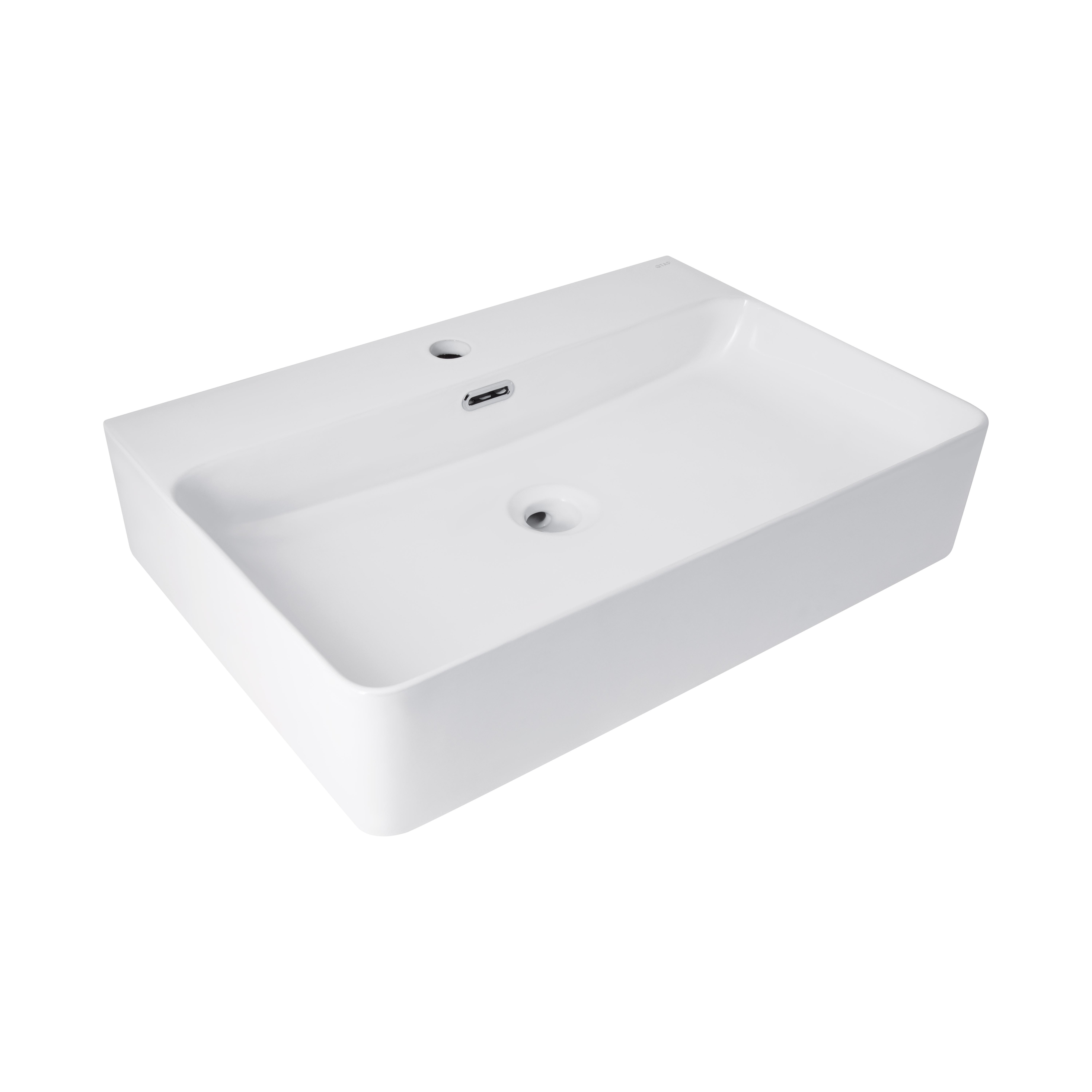 Раковина Qtap Nando LT 610х420х140 мм White (QT12116146W)