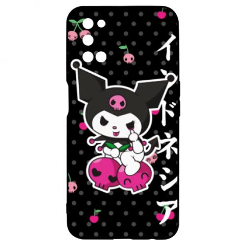 Чохол для Oppo A52/A72/A92 Куромі з вишнями