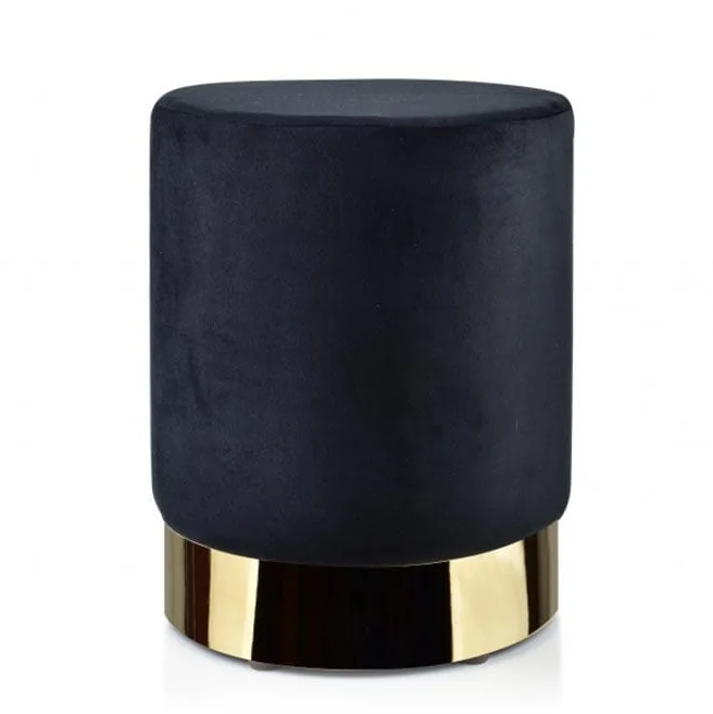 Пуф Flora Charles Чорний (35374)